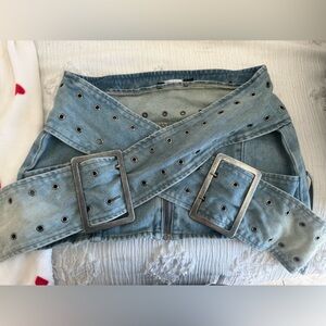 JADED LDN buckle skirt